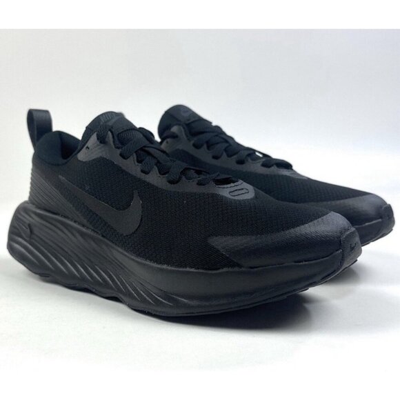 Nike Promina Mens Triple Black Athletic Running Shoes Sneakers FV5285-001 - Picture 2 of 10